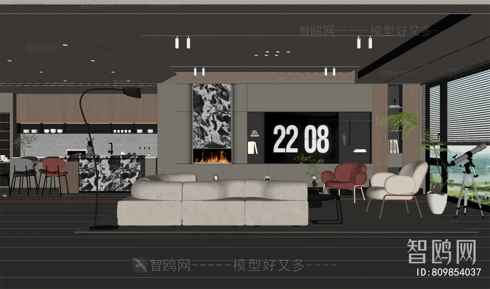 Modern A Living Room