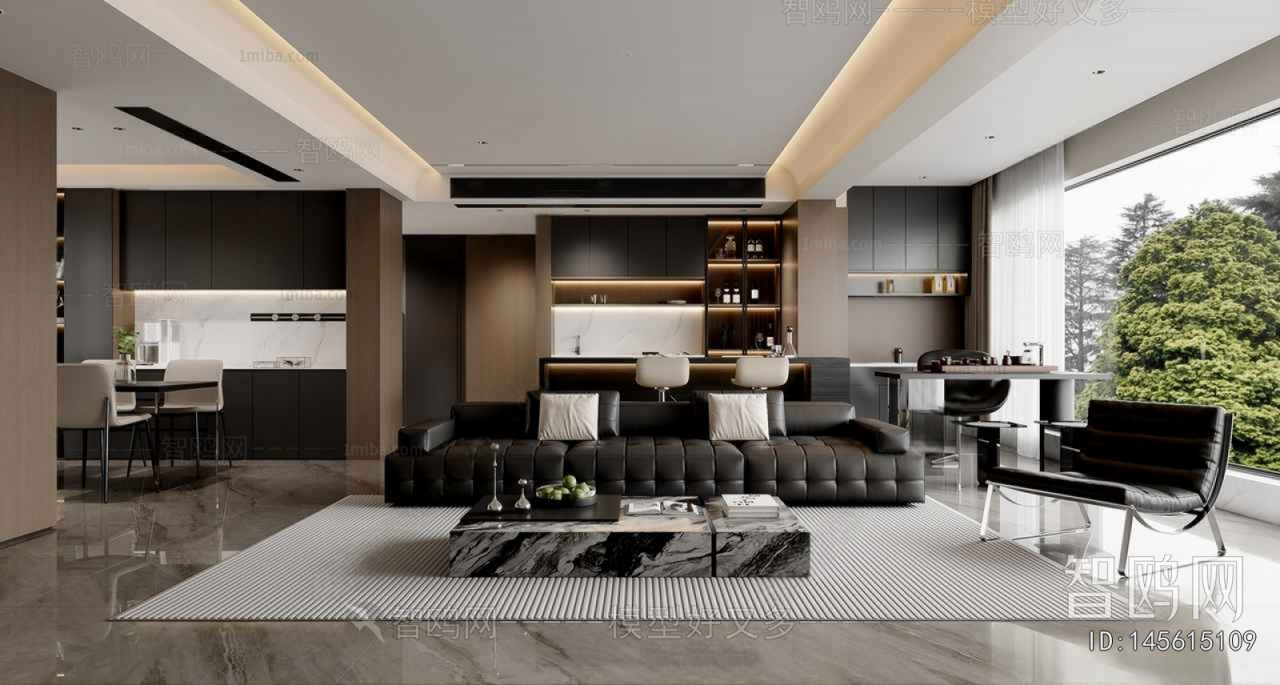 Modern A Living Room
