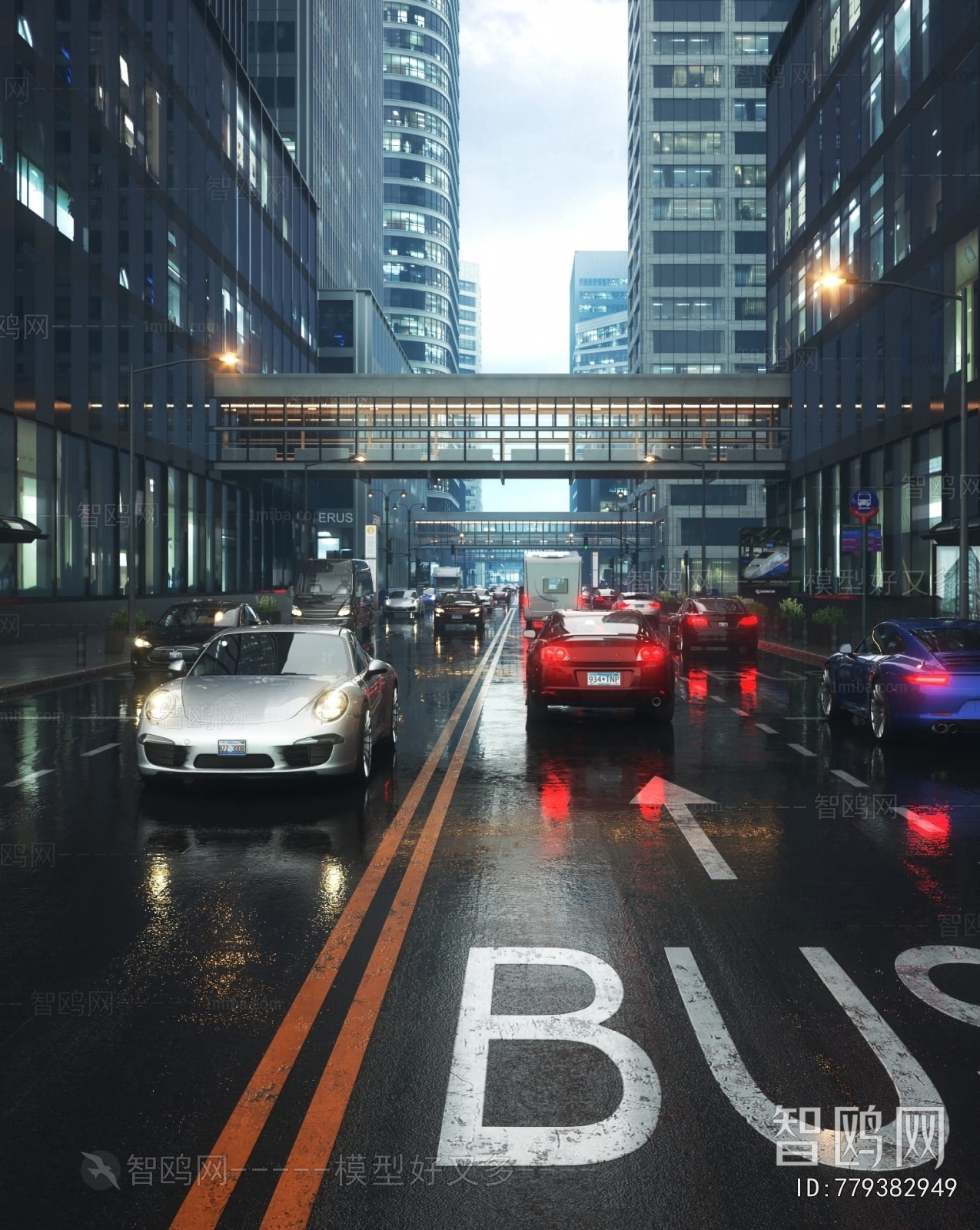 Modern Commercial Street