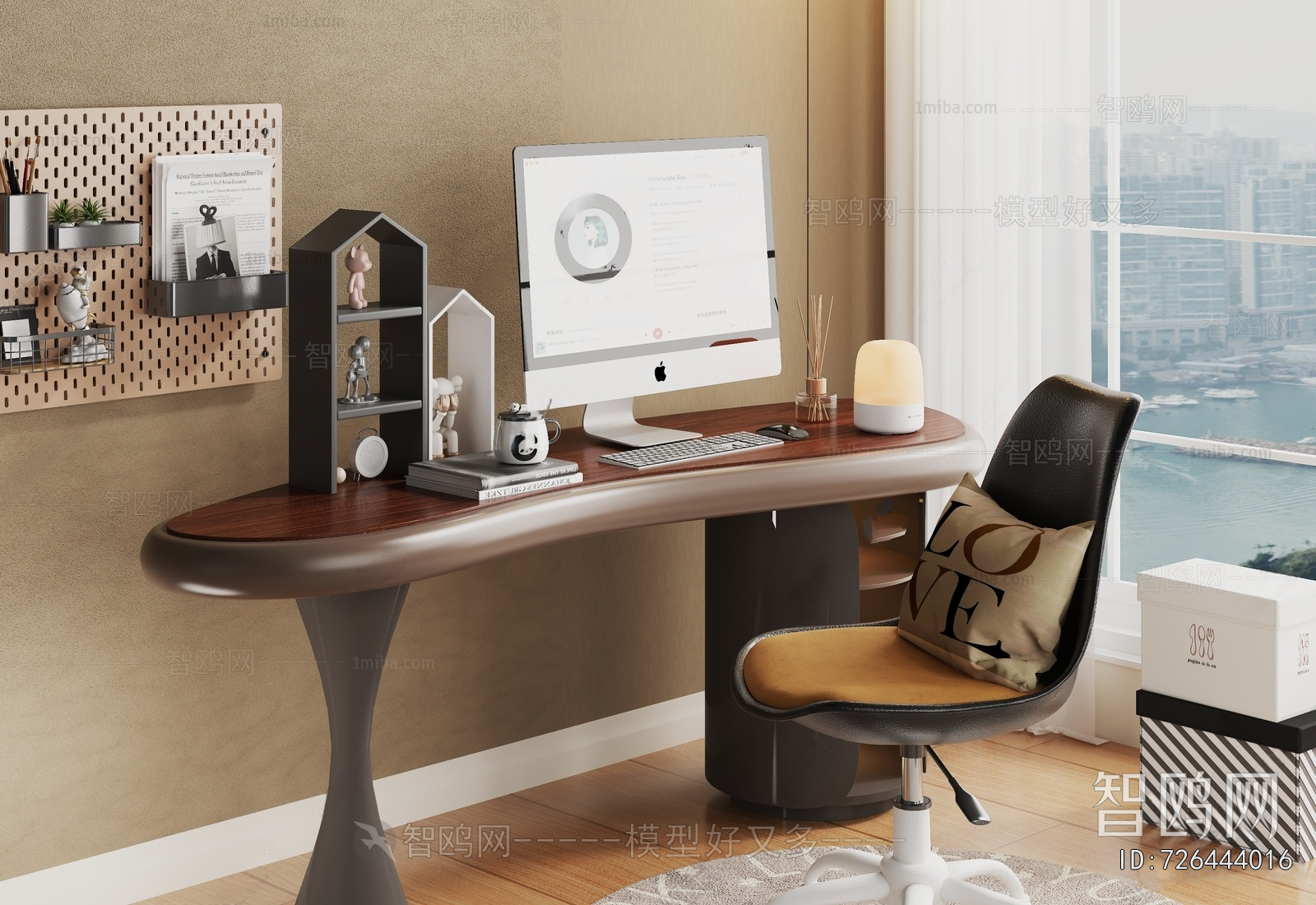 Modern Computer Desk And Chair