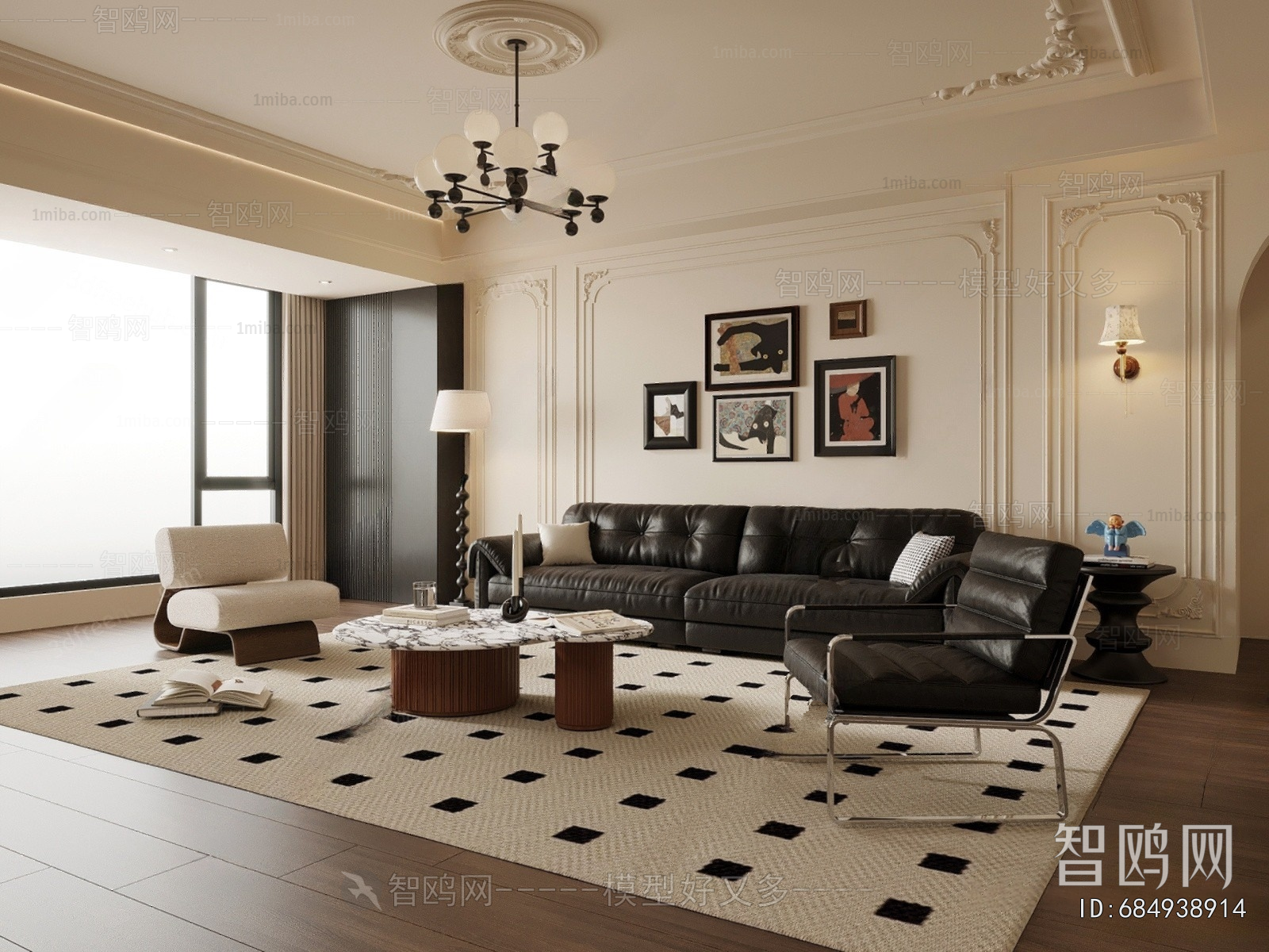 French Style A Living Room