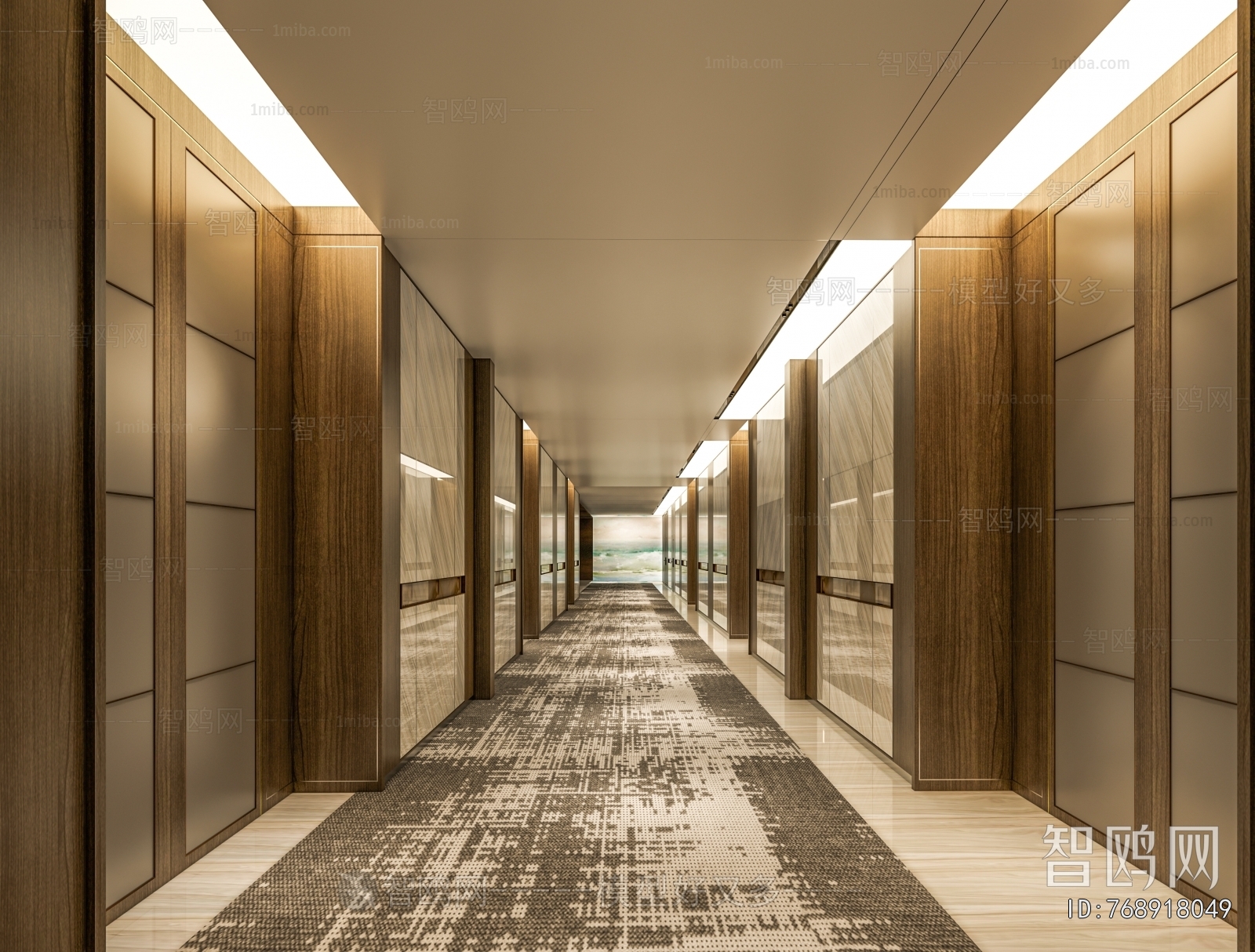 New Chinese Style Corridor