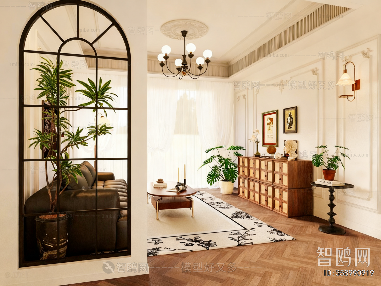 French Style A Living Room