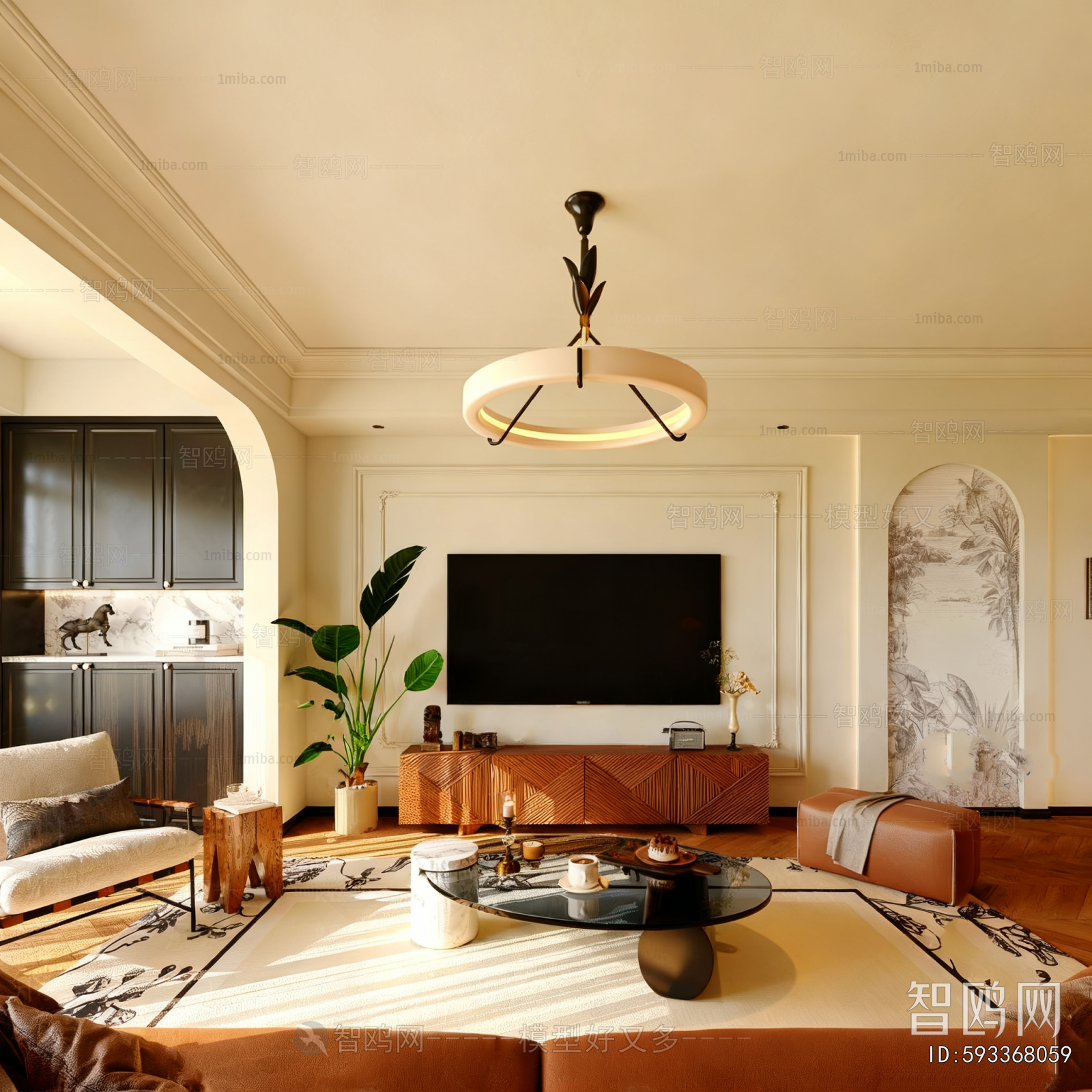 French Style A Living Room