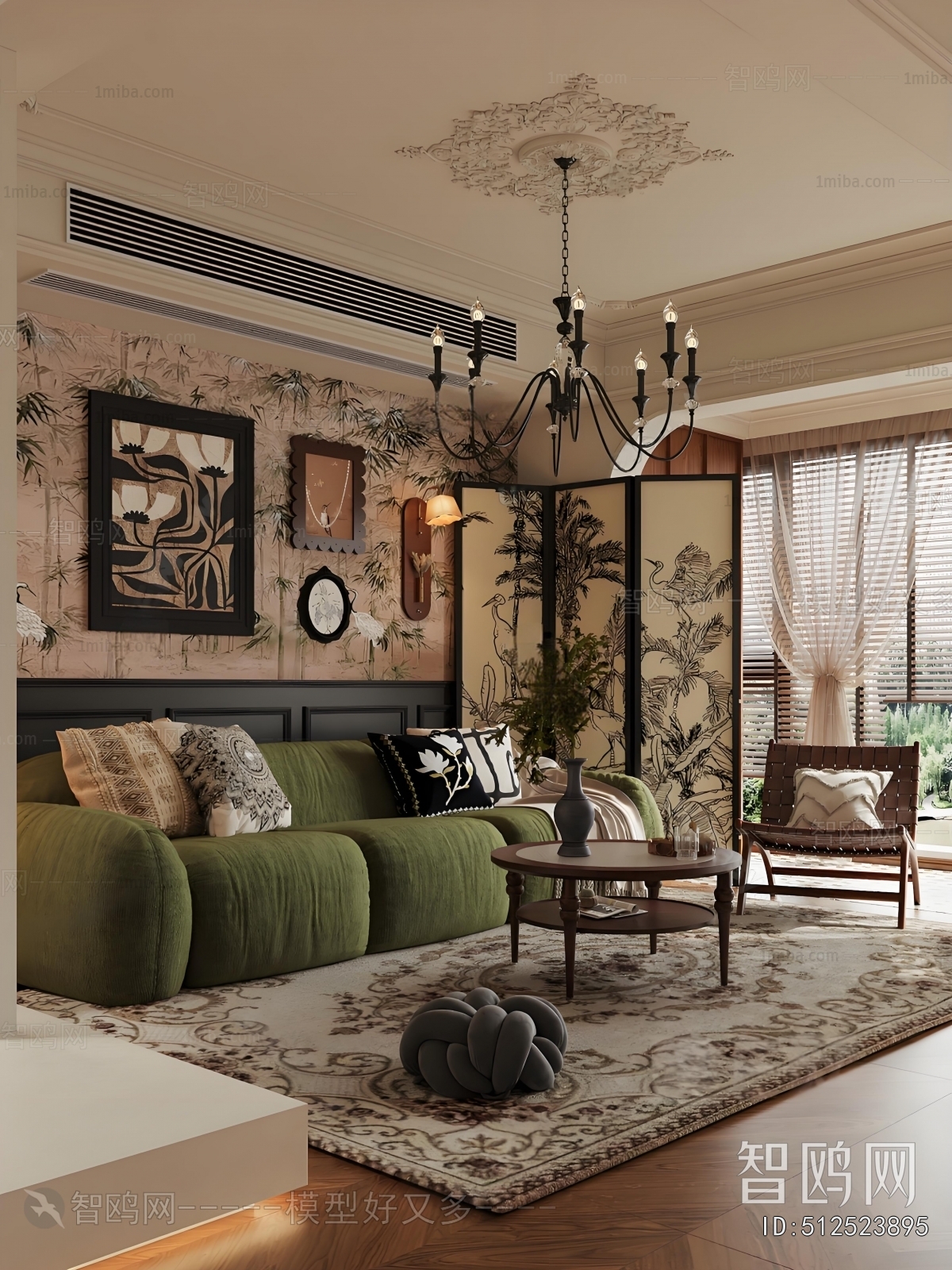 French Style A Living Room