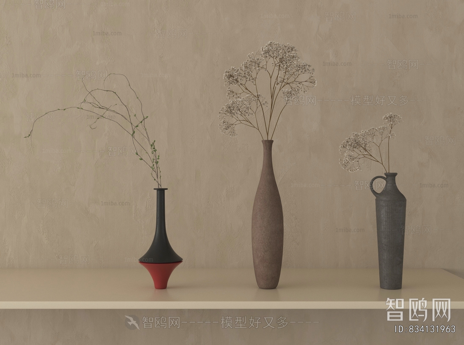 Wabi-sabi Style Dried Branch