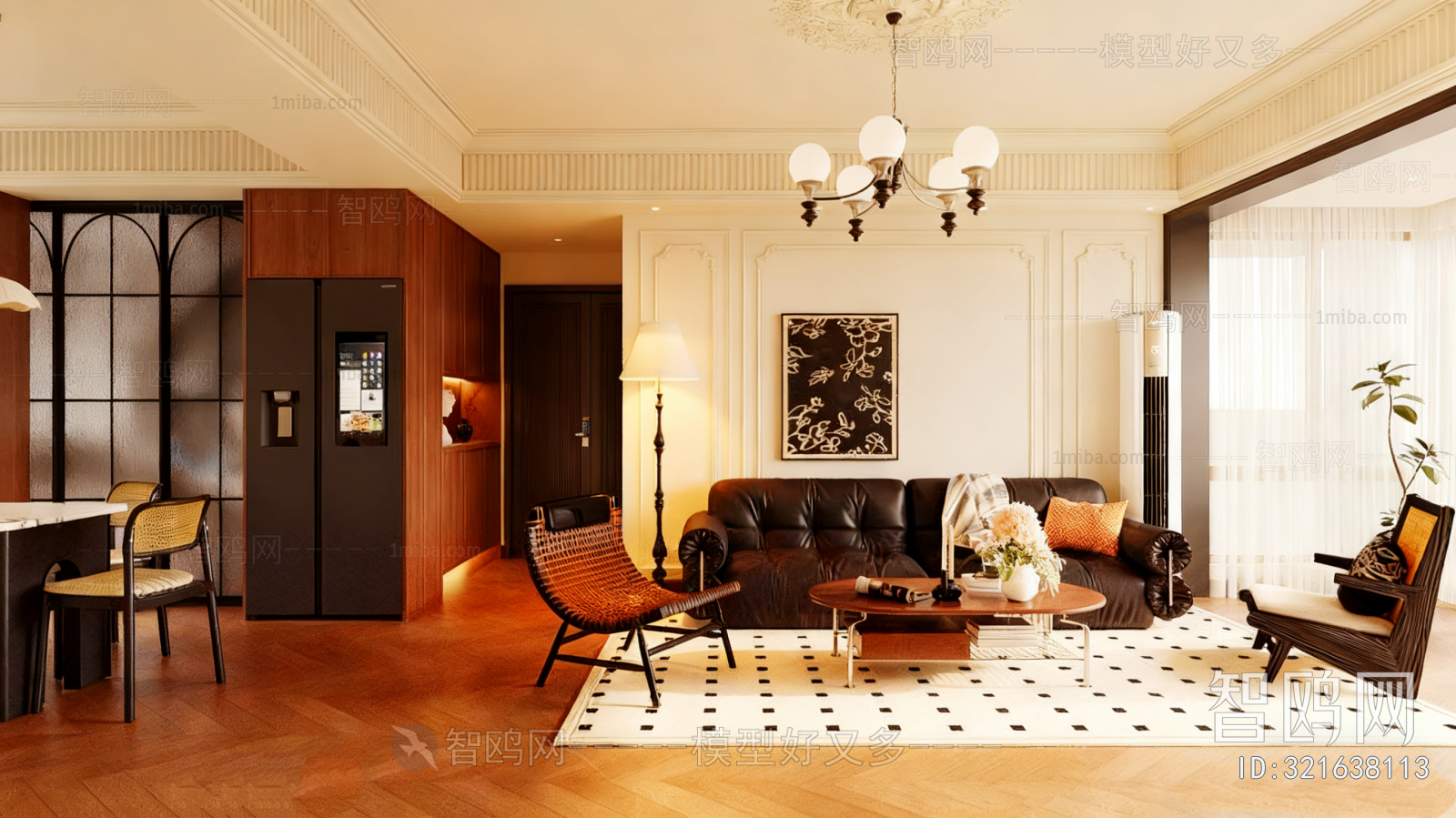 French Style A Living Room