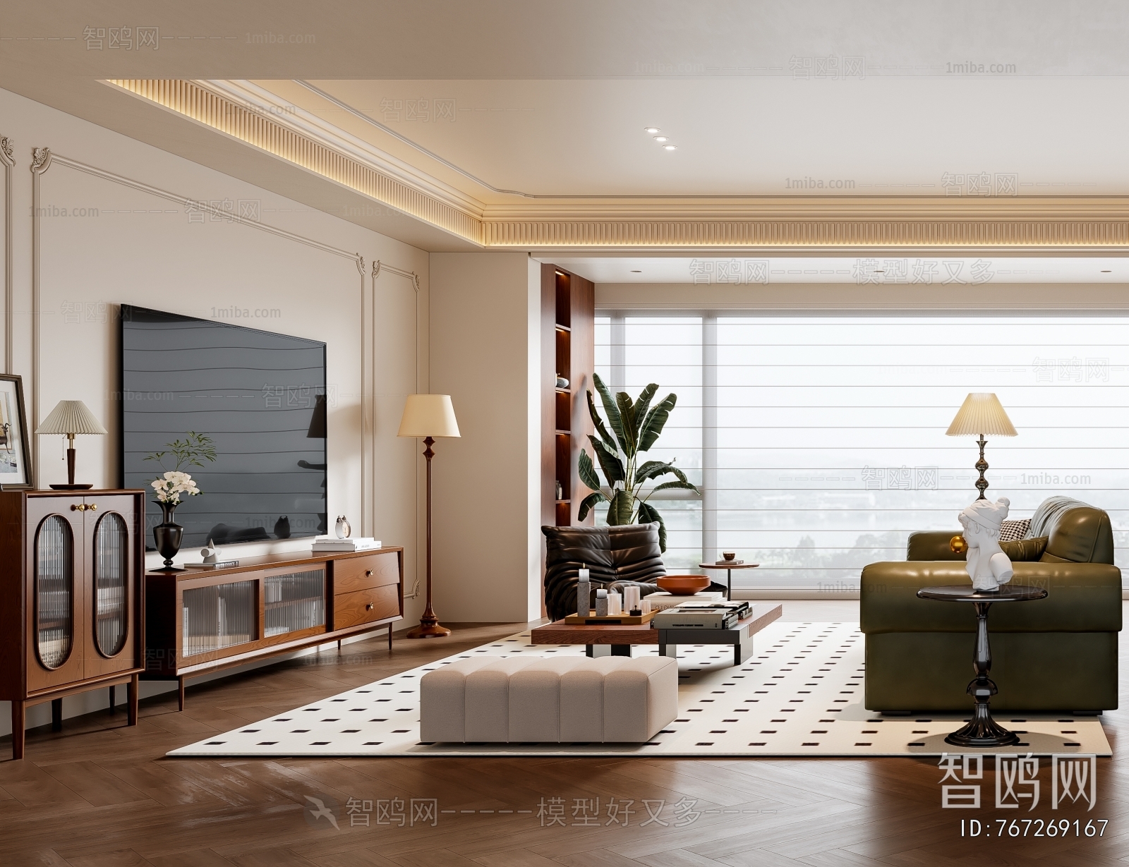 French Style A Living Room