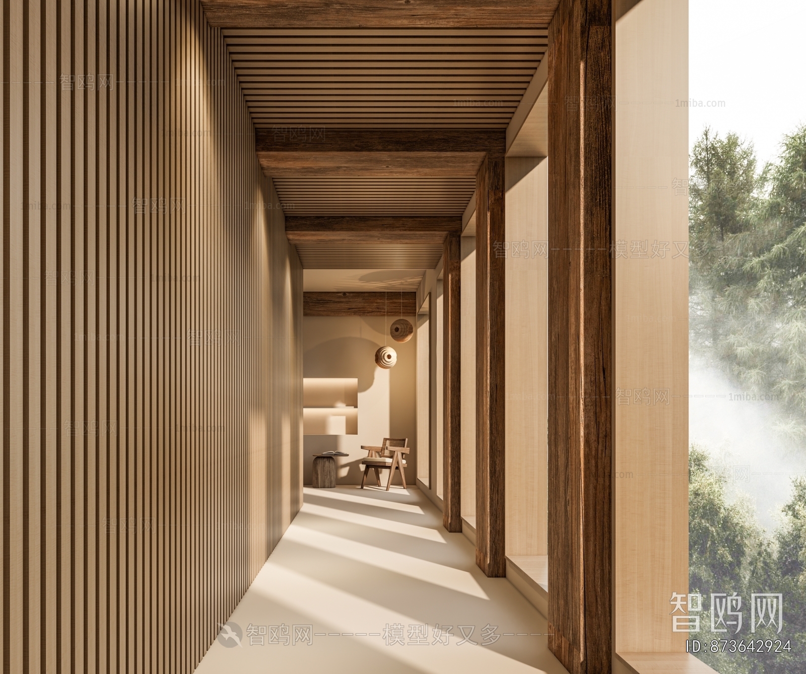 Wabi-sabi Style Residential Hostel