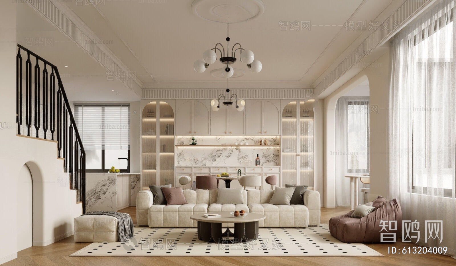 French Style A Living Room