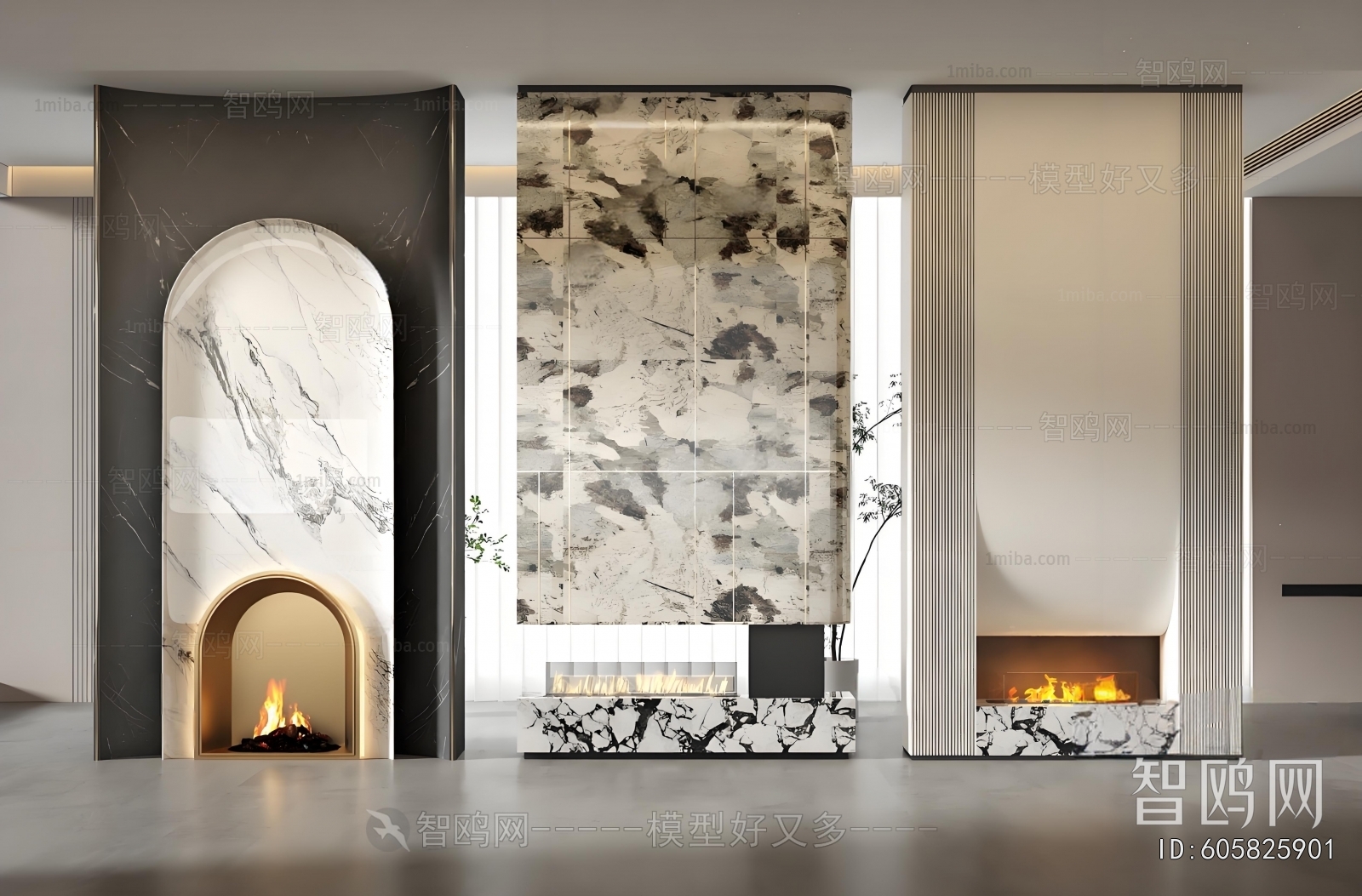Modern Fireplace