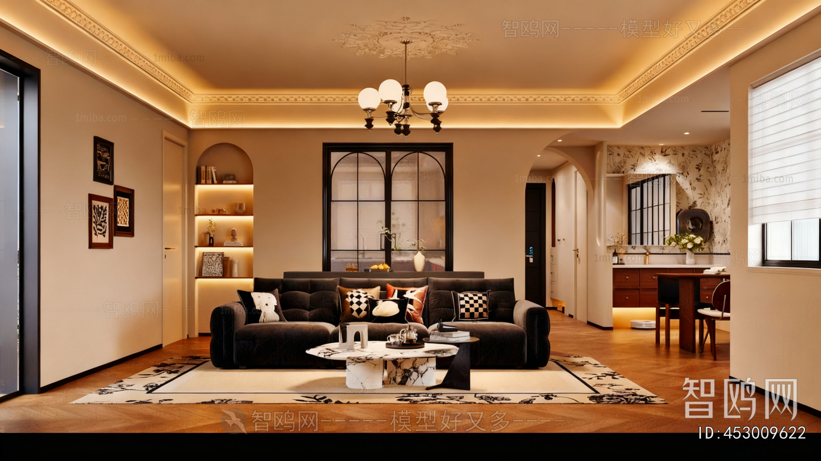 French Style A Living Room