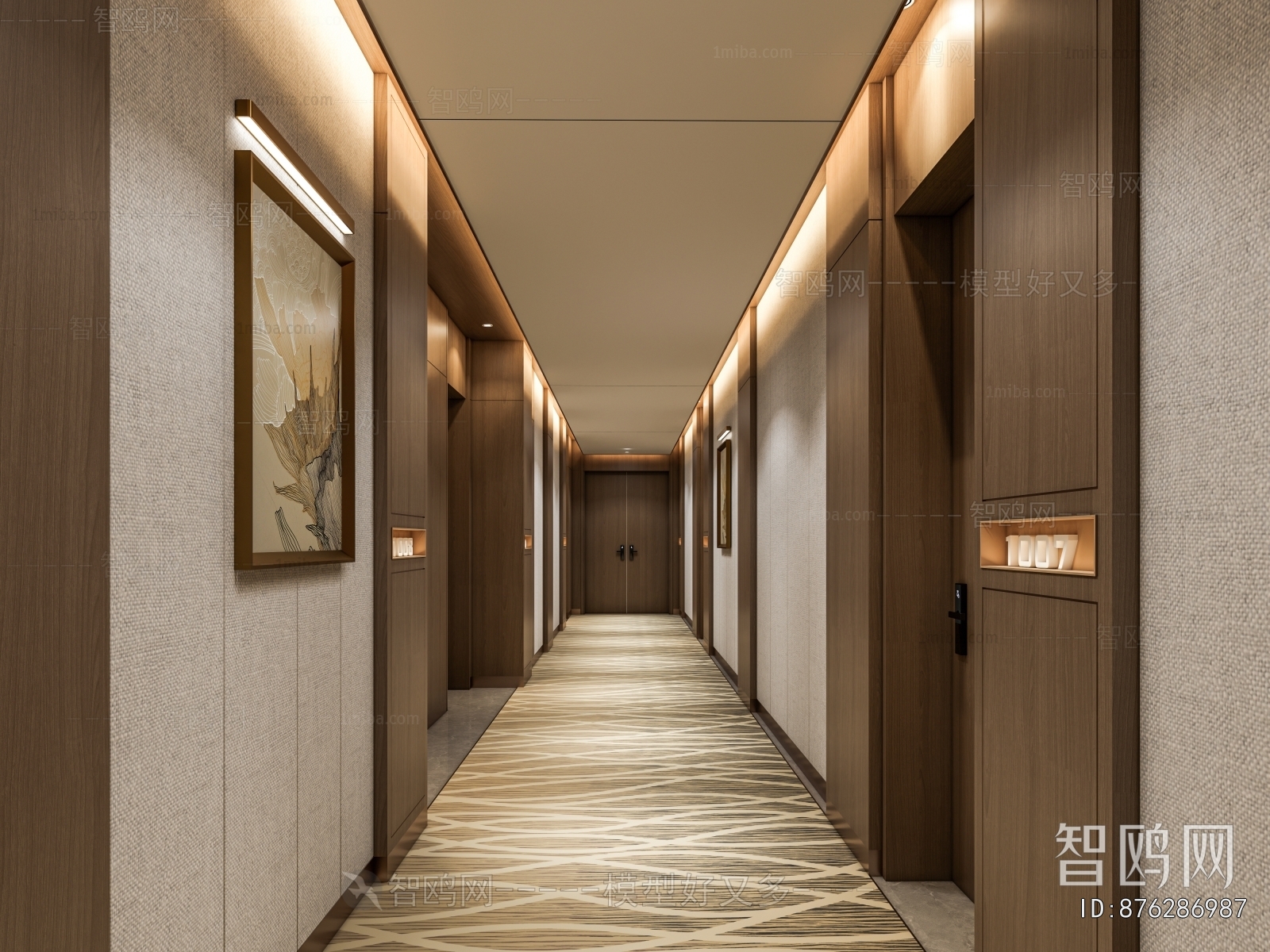 New Chinese Style Corridor