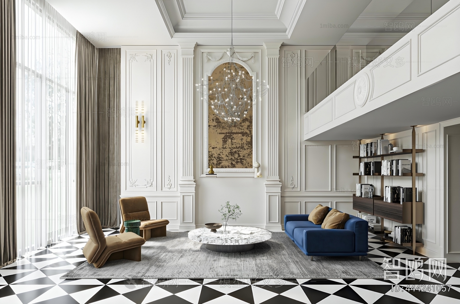 French Style A Living Room