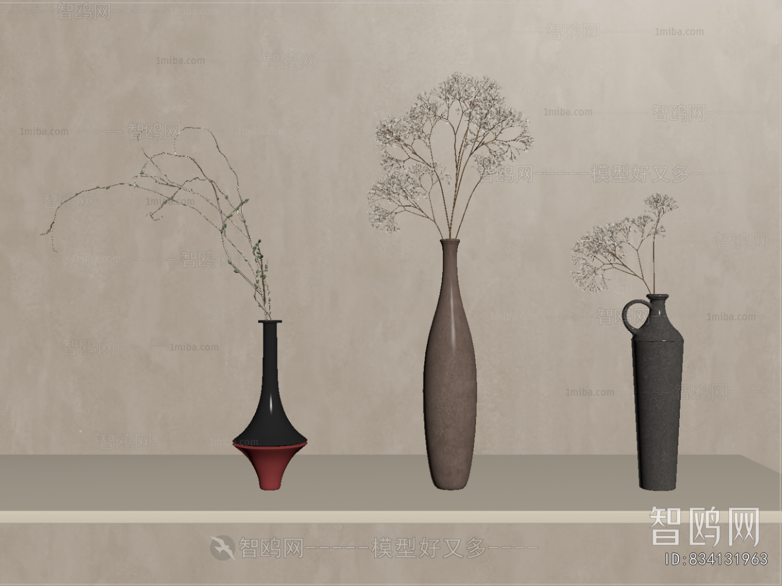 Wabi-sabi Style Dried Branch