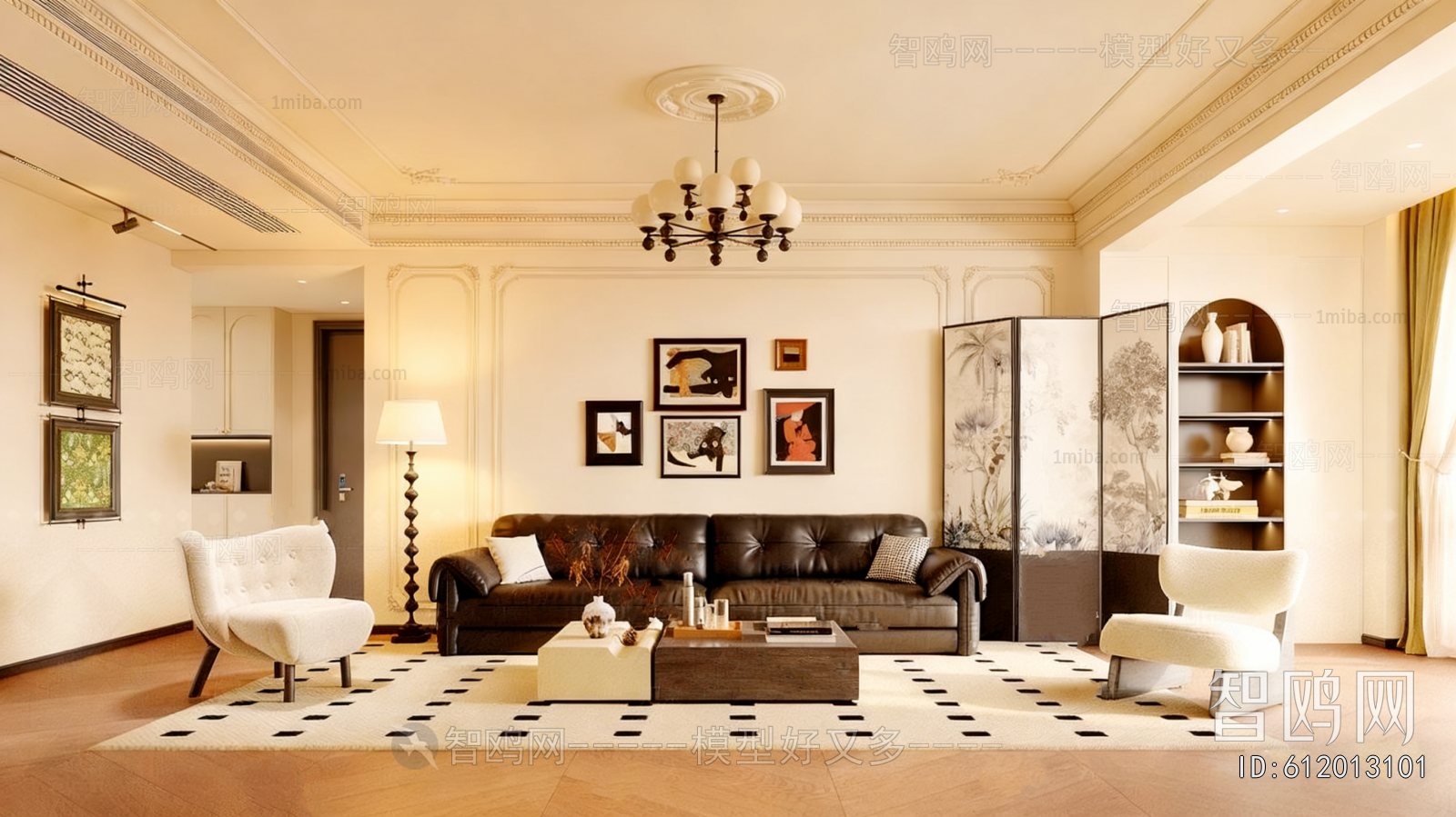 French Style A Living Room