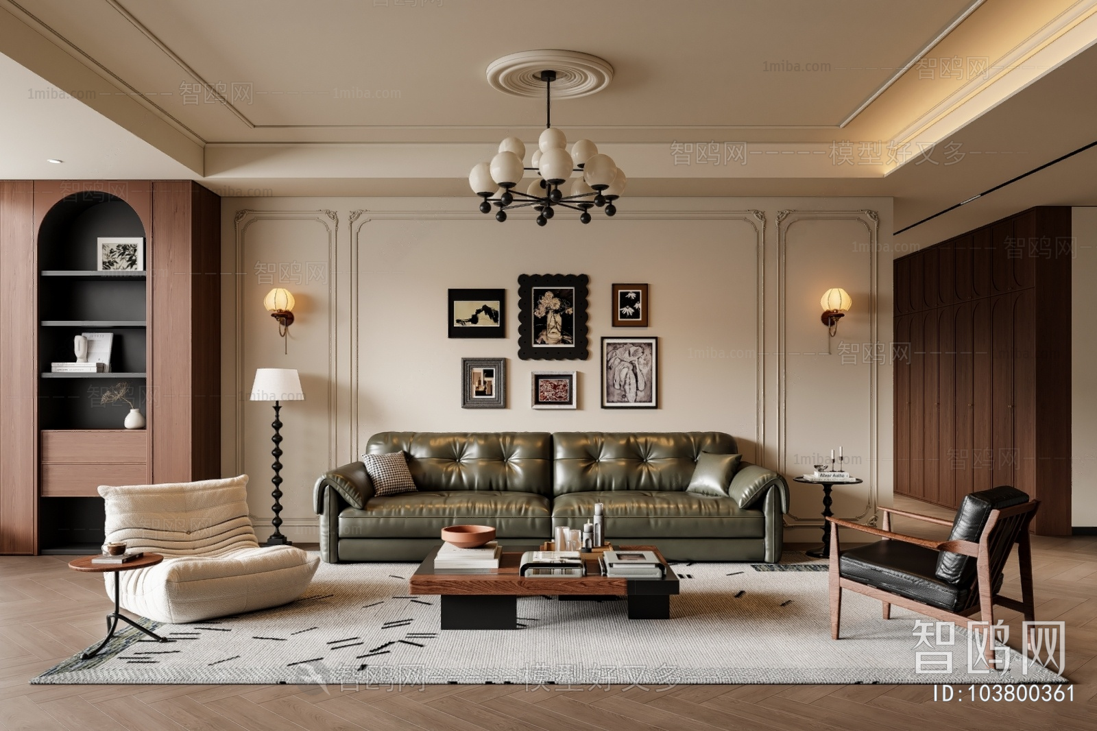 French Style A Living Room