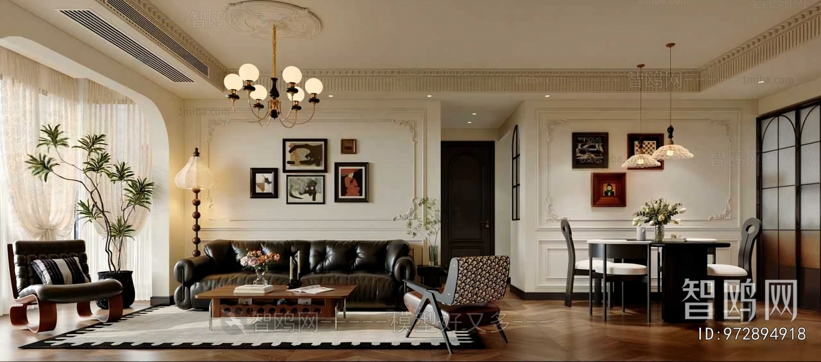 French Style A Living Room