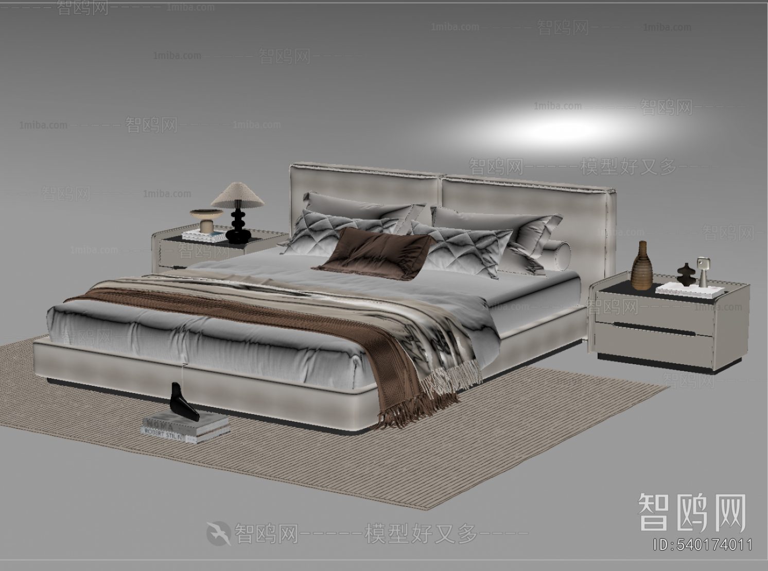 Modern Double Bed