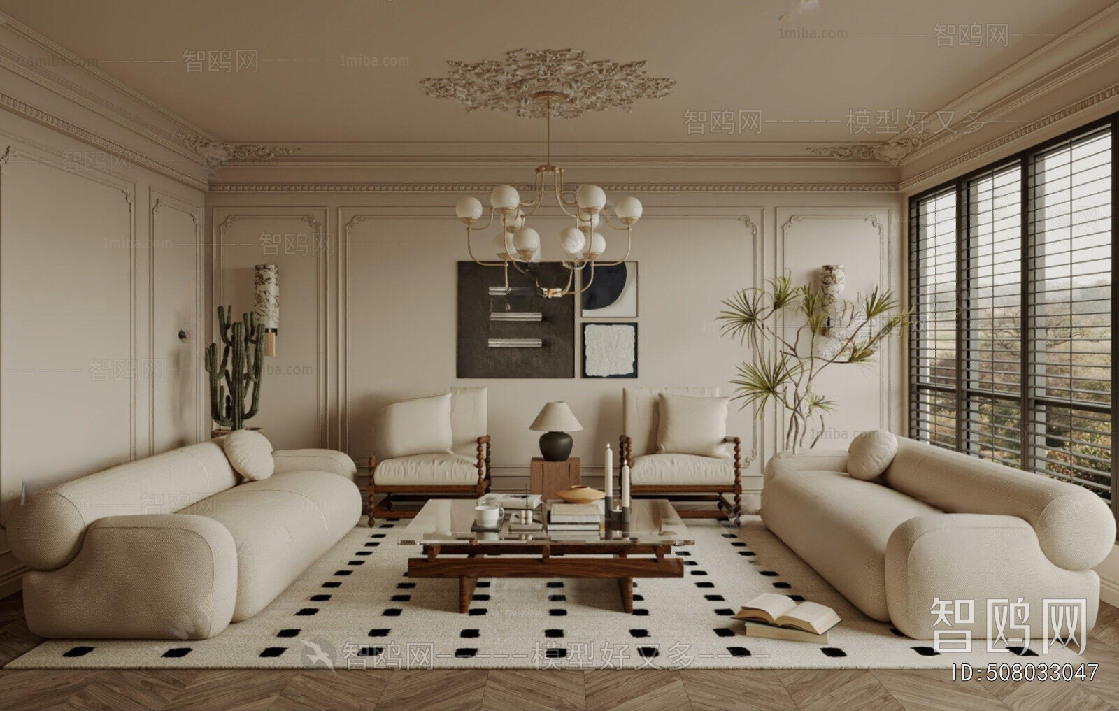 French Style A Living Room