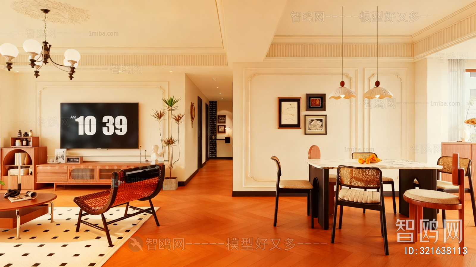 French Style A Living Room