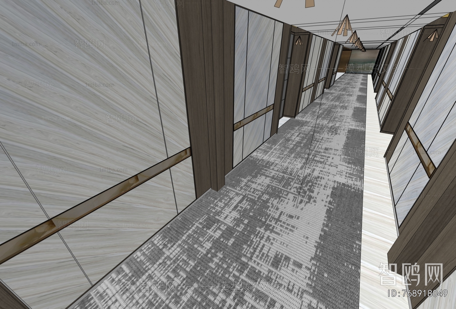 New Chinese Style Corridor