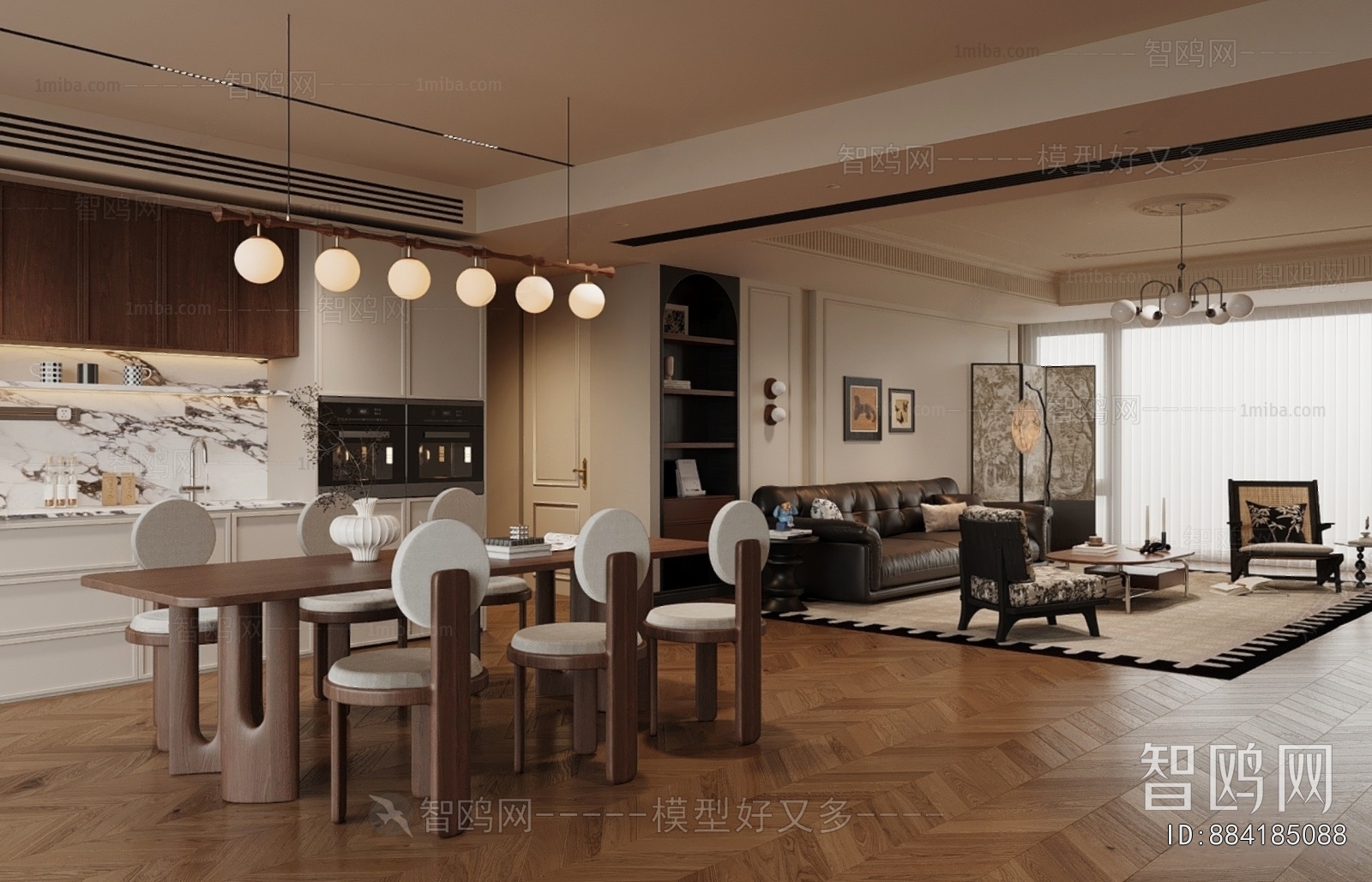 French Style Dining Room