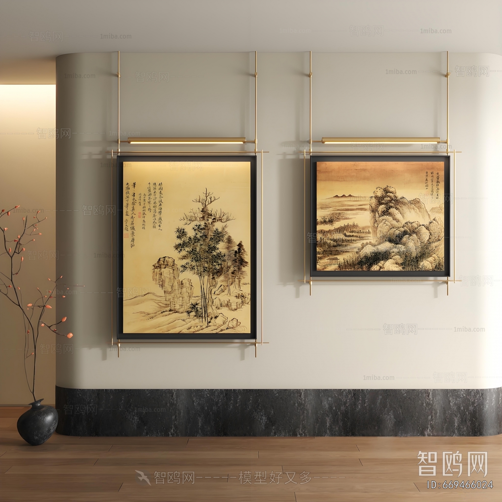New Chinese Style Painting