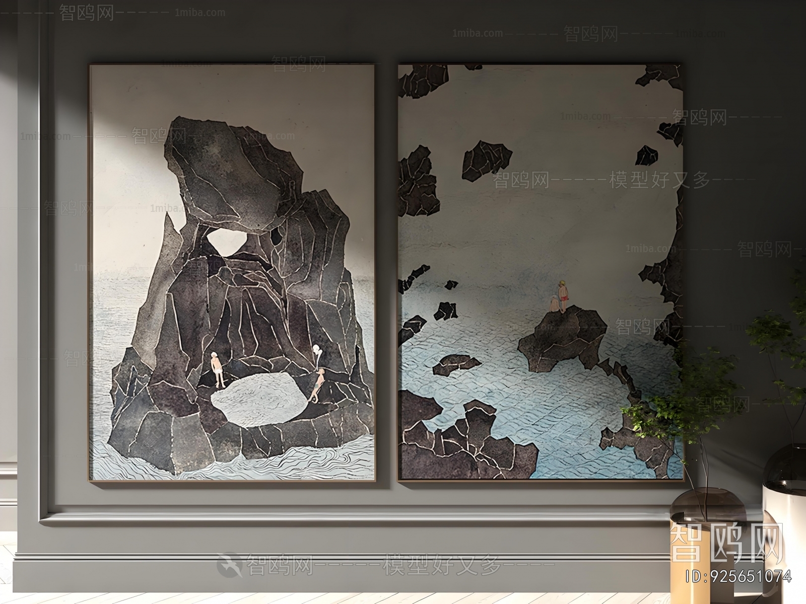 New Chinese Style Painting