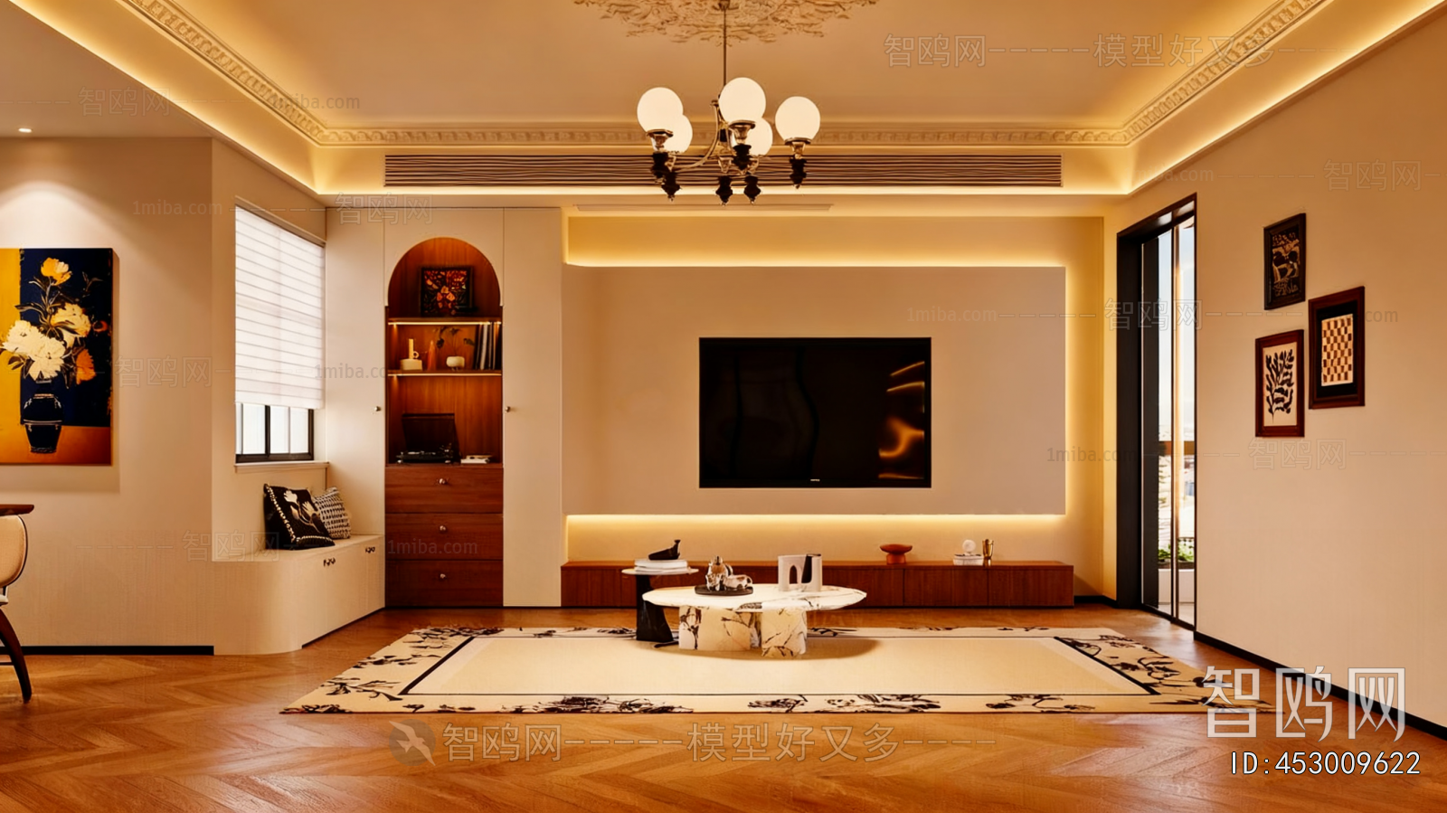 French Style A Living Room