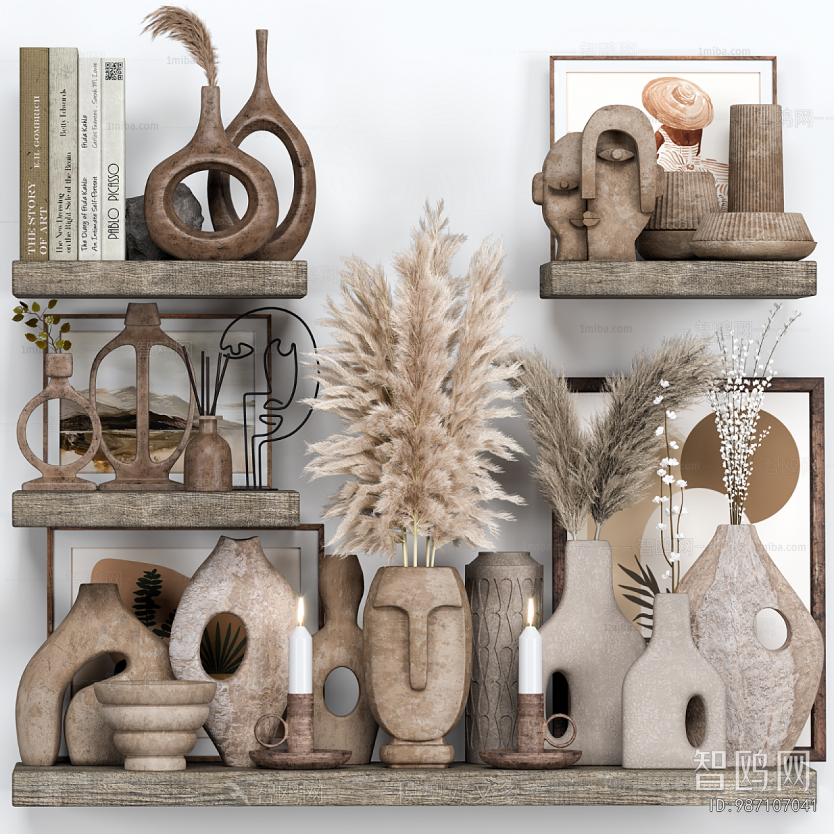 Wabi-sabi Style Decorative Set