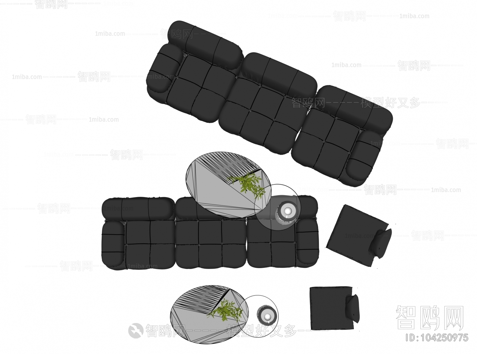 Modern Sofa Combination