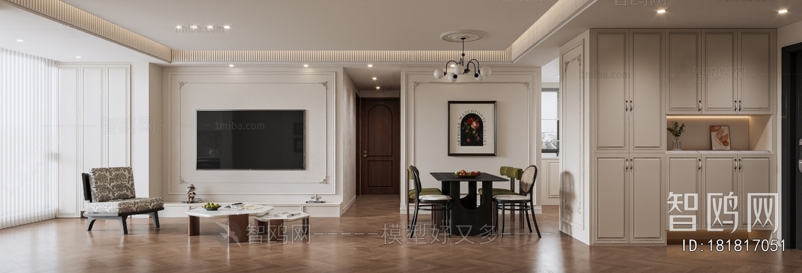 French Style A Living Room