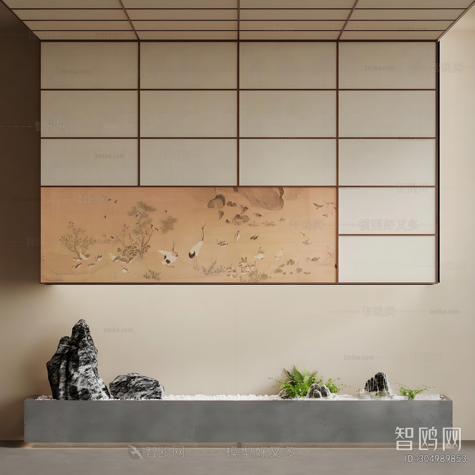 New Chinese Style Plant Landscaping