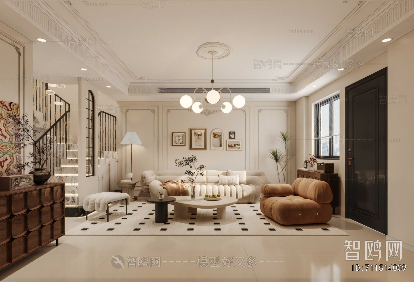 French Style A Living Room