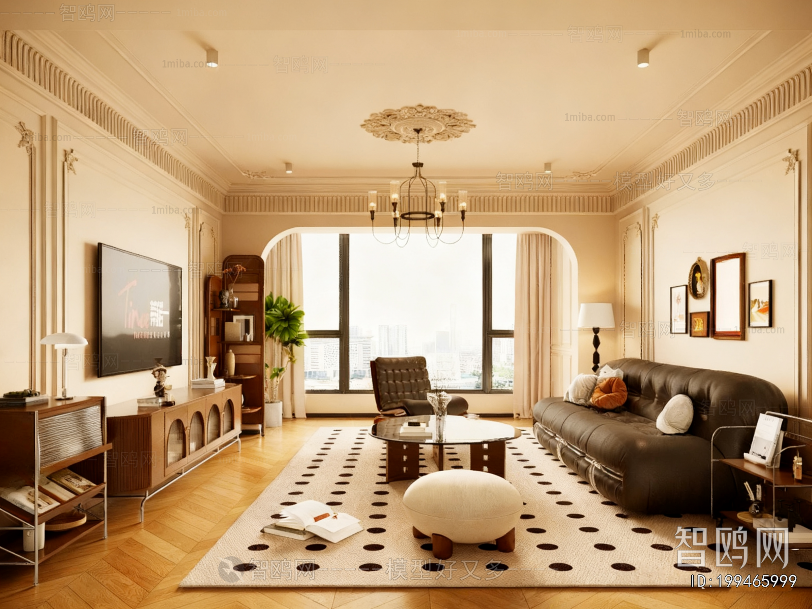 French Style A Living Room