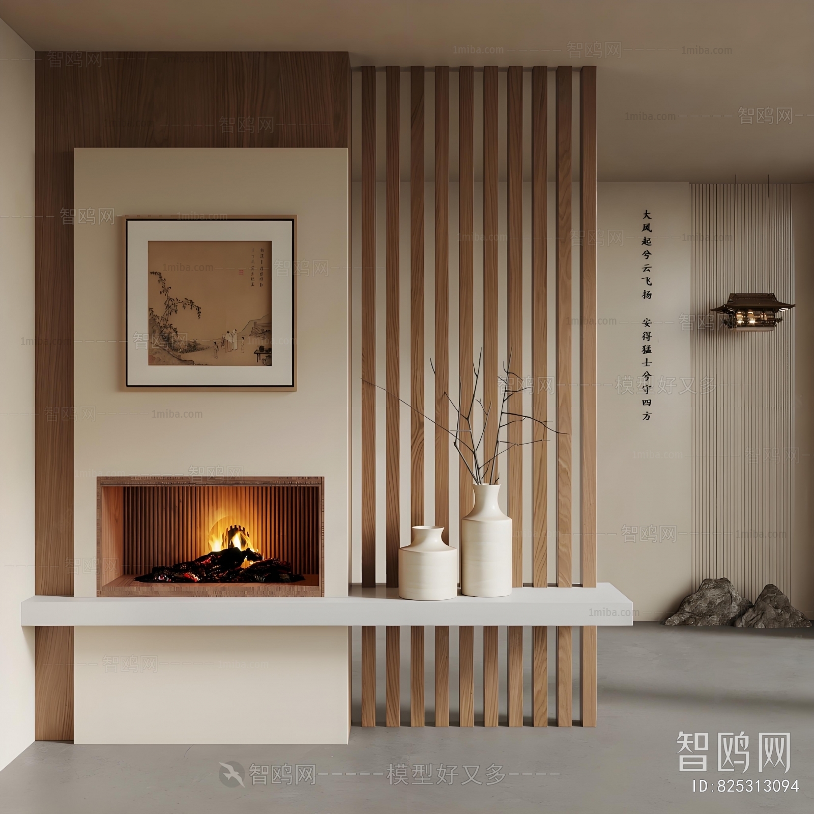 New Chinese Style Hallway