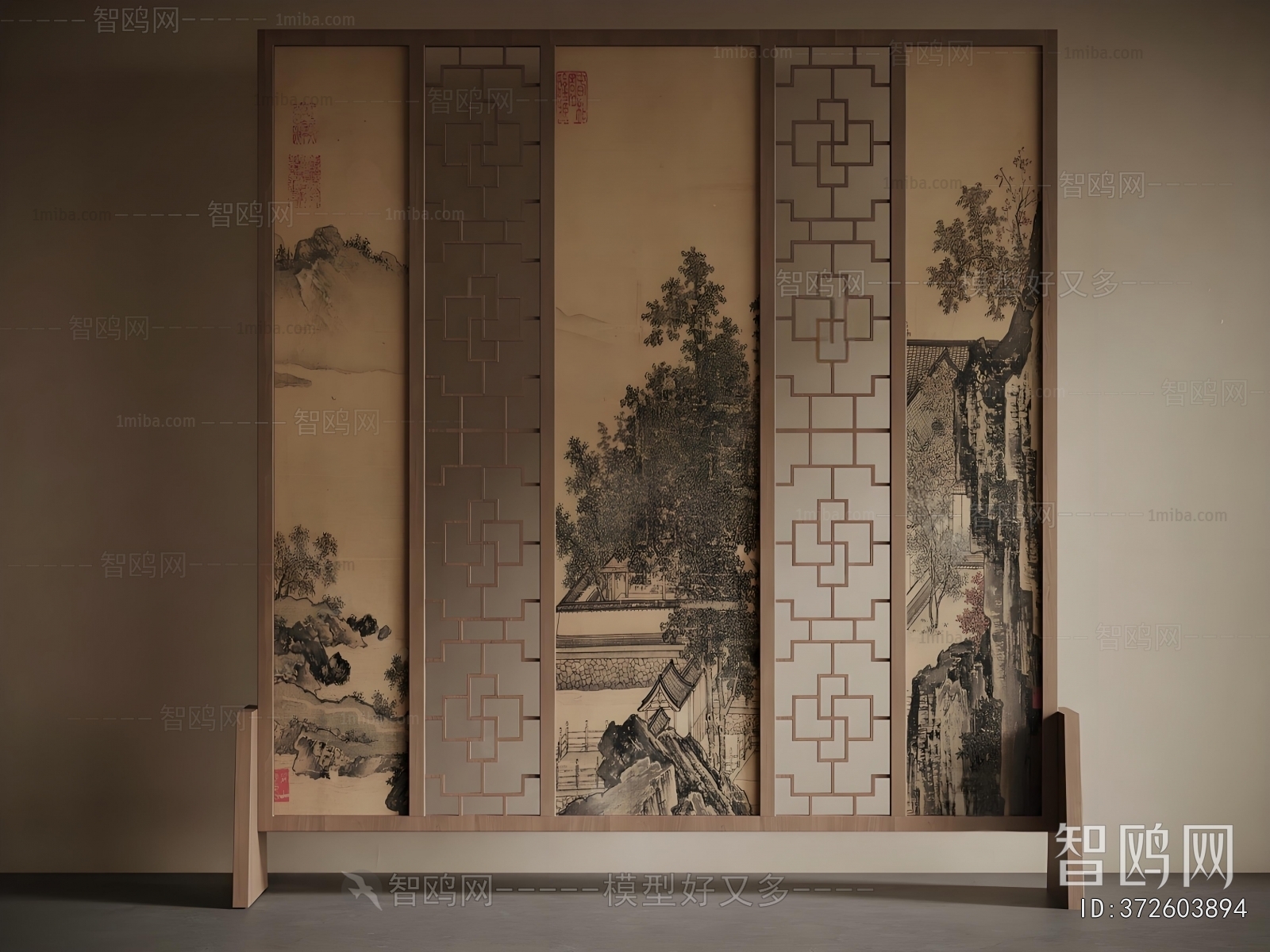 New Chinese Style Partition