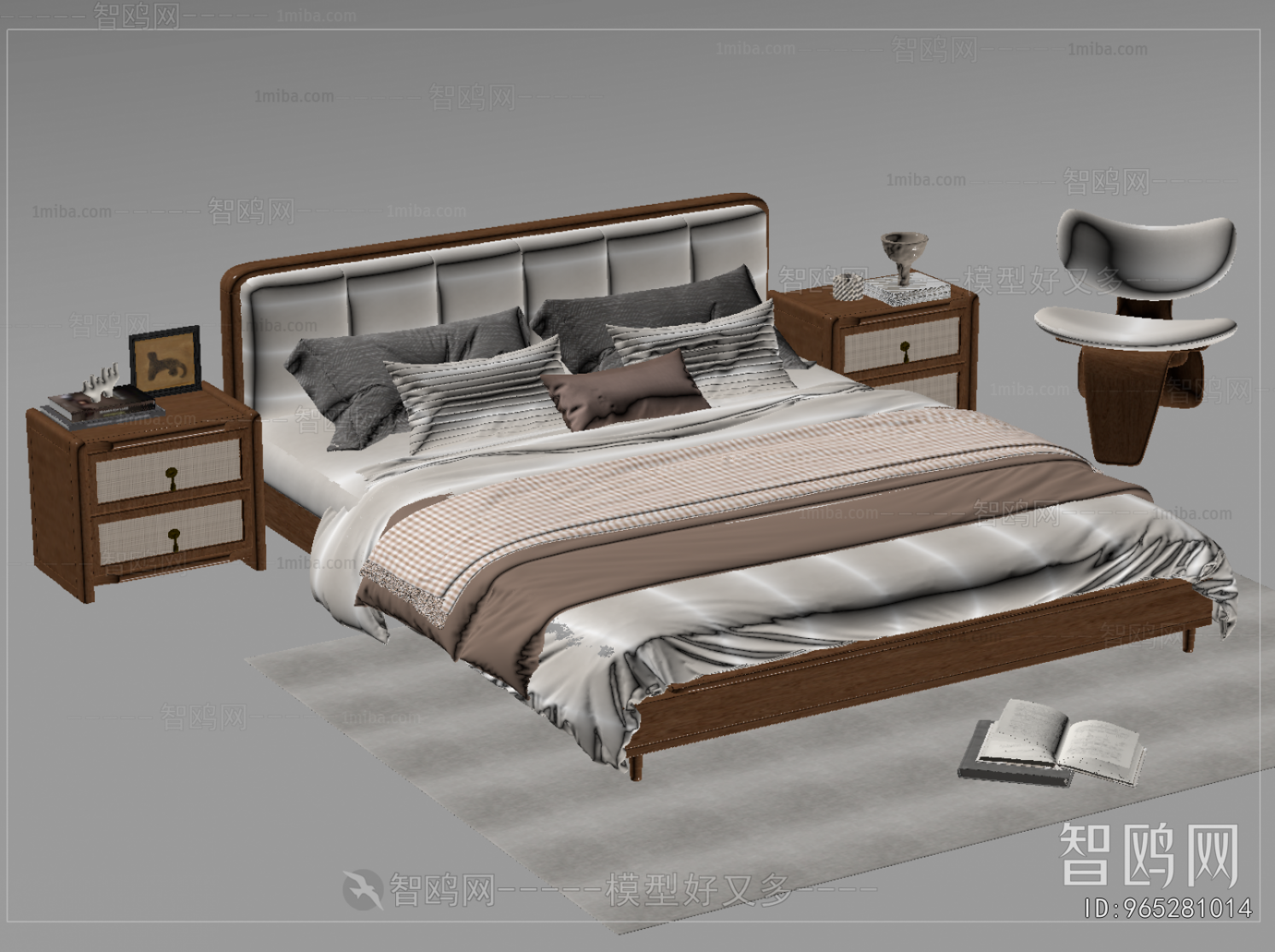 Modern Double Bed