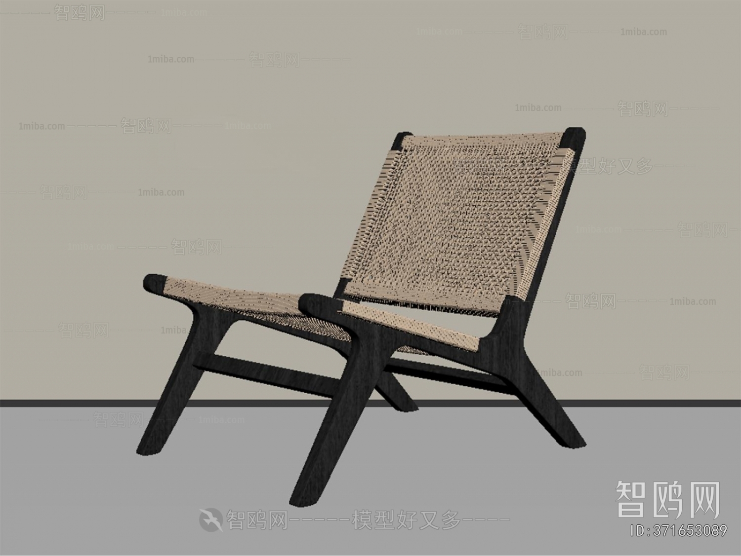 Wabi-sabi Style Lounge Chair