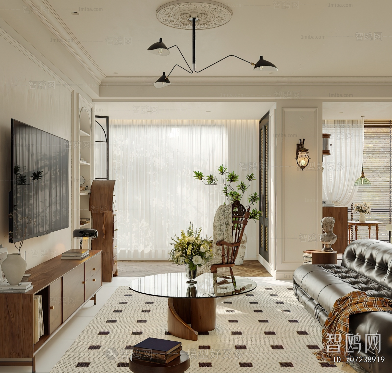 French Style A Living Room