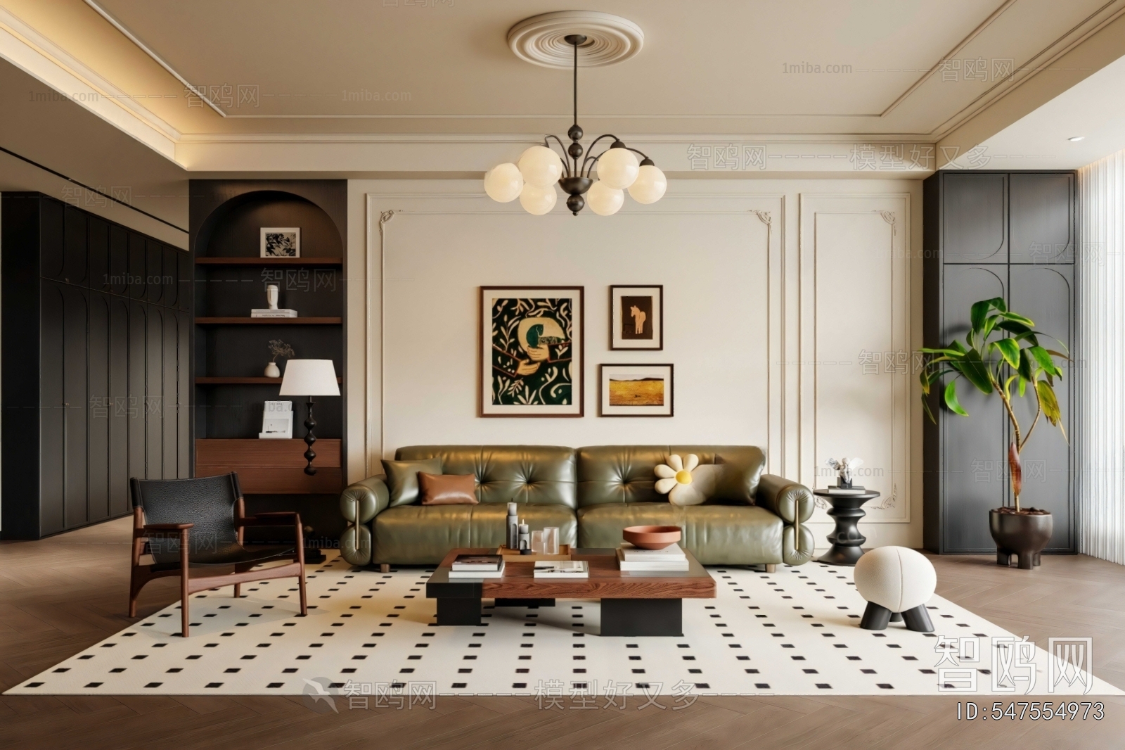 French Style A Living Room