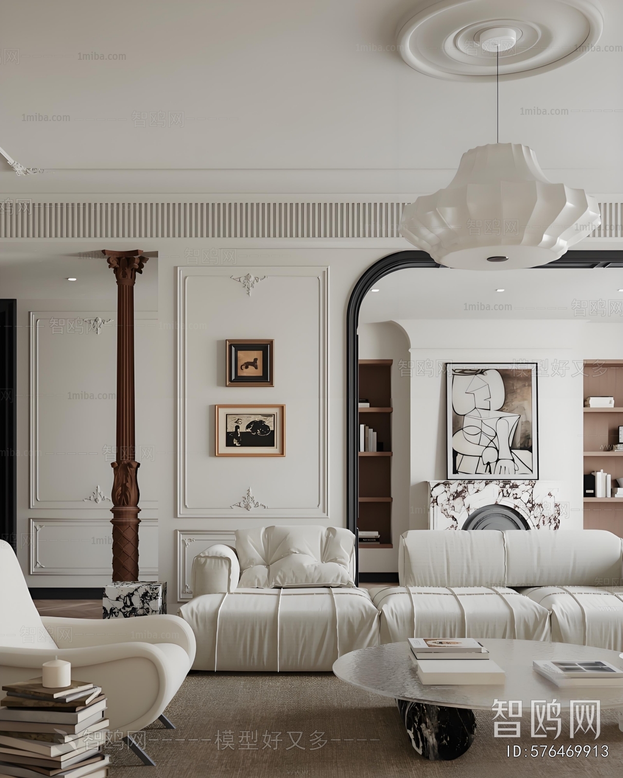 French Style A Living Room