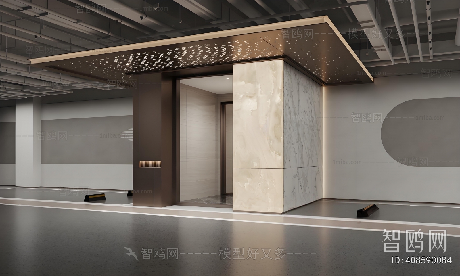 Modern Underground Garage