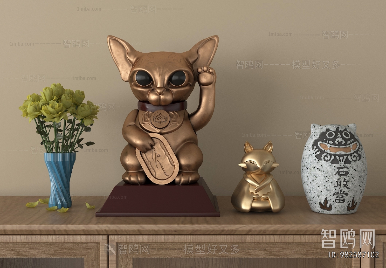 Japanese Style Sculpture