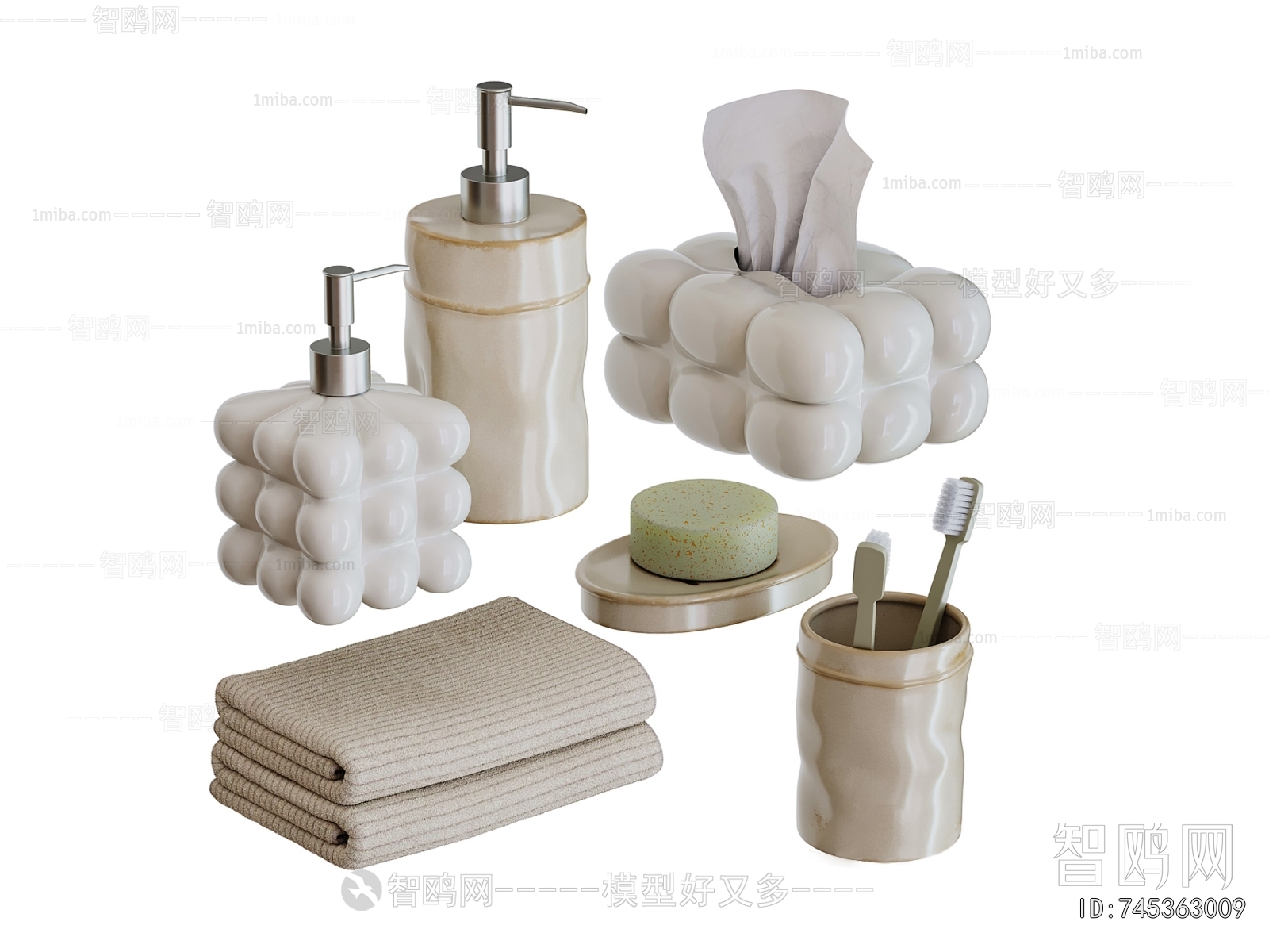 Modern Bathroom Set