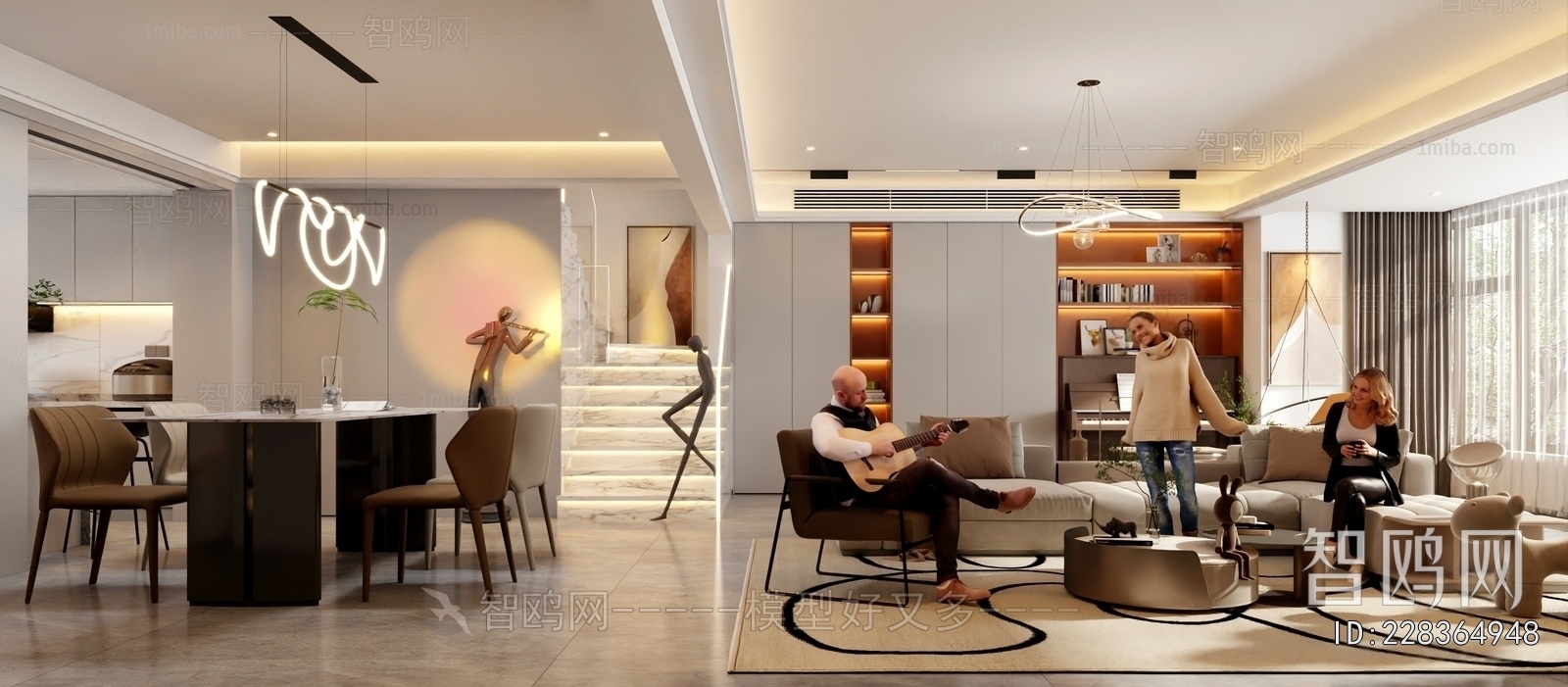 Modern A Living Room