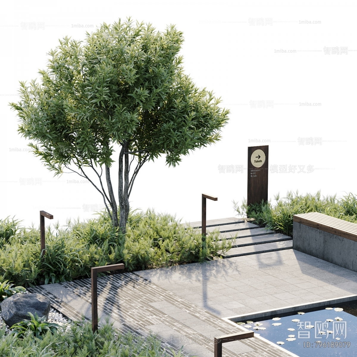 Modern Rockery Waterscape