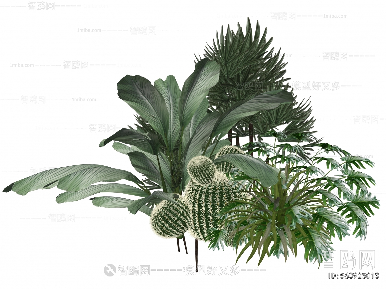 Modern Plant Pile