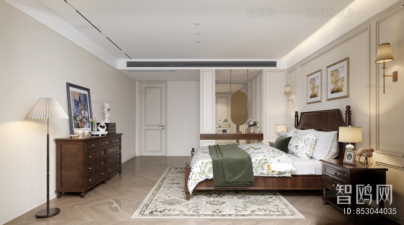 American Style Bedroom